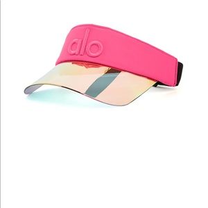 NEW Alo Yoga Solar Visor Pink